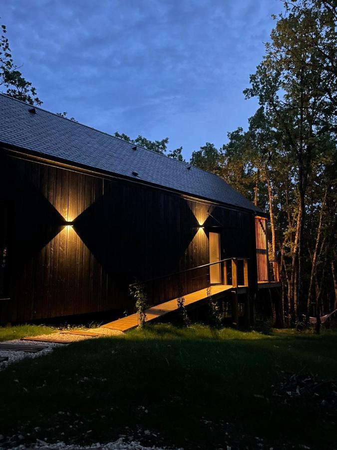 Wabi Sabi Lodge - Spa&Sauna Privatif - Foret Turenne Kültér fotó
