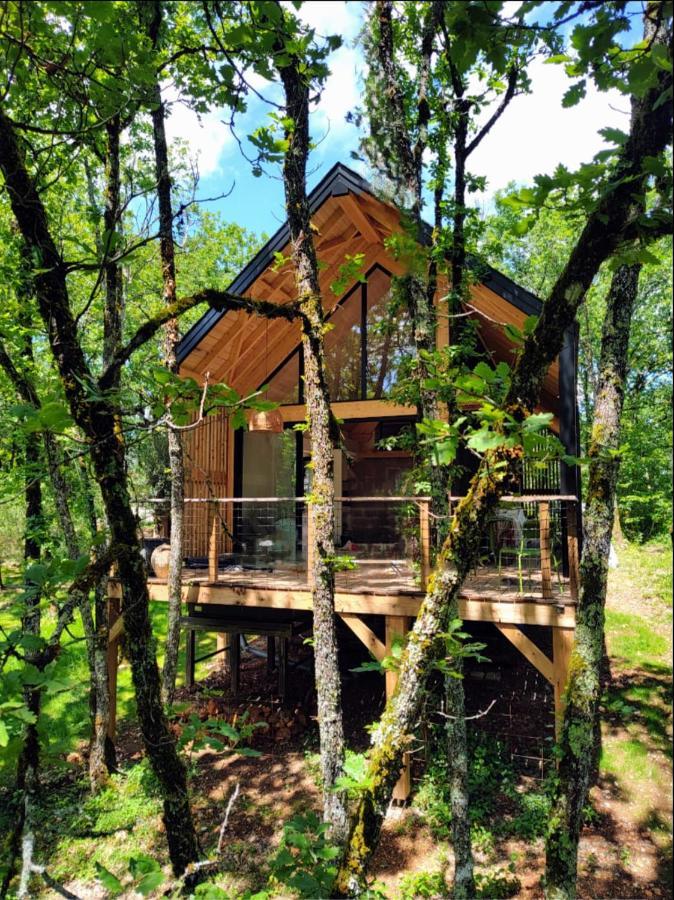 Wabi Sabi Lodge - Spa&Sauna Privatif - Foret Turenne Kültér fotó